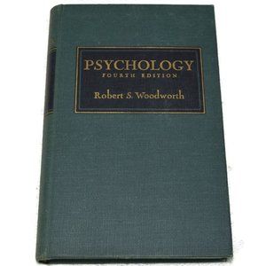 Psychology 4th Edition Robert S. Wadsworth Green Hardcover Book Very Good 1946